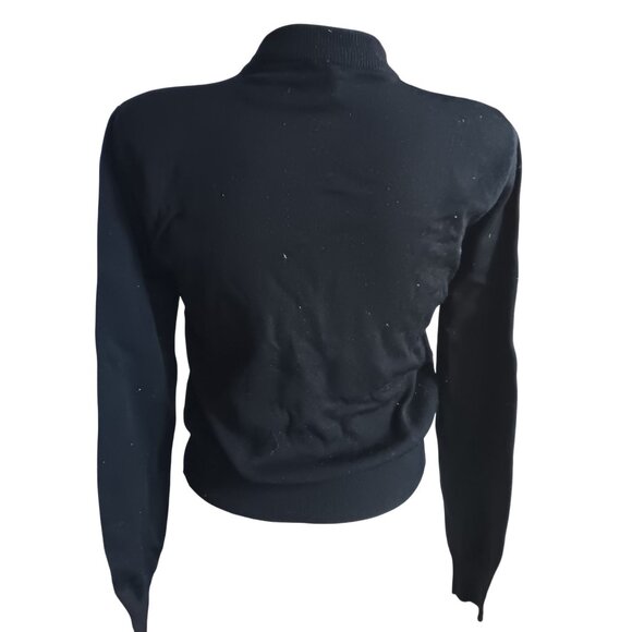 Vintage Women's Beatnik Sweater Medium 36 1960's Ban-Lon Greystone Knit Poet usa - Picture 4 of 5